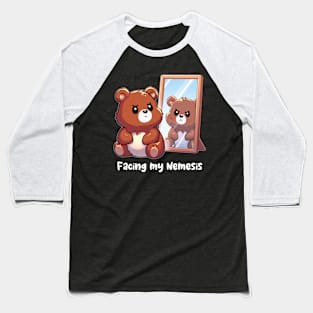 Facing my Nemesis Cute Kawaii Baseball T-Shirt